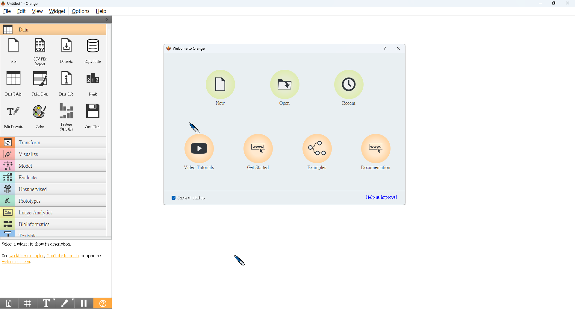 Orange Data Mining 簡介